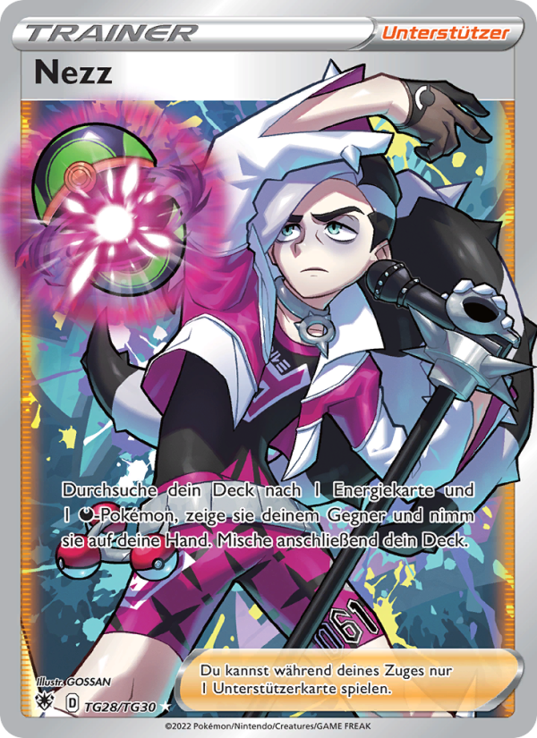 Nezz TG28 — Astralglanz (German Pokémon TCG card)