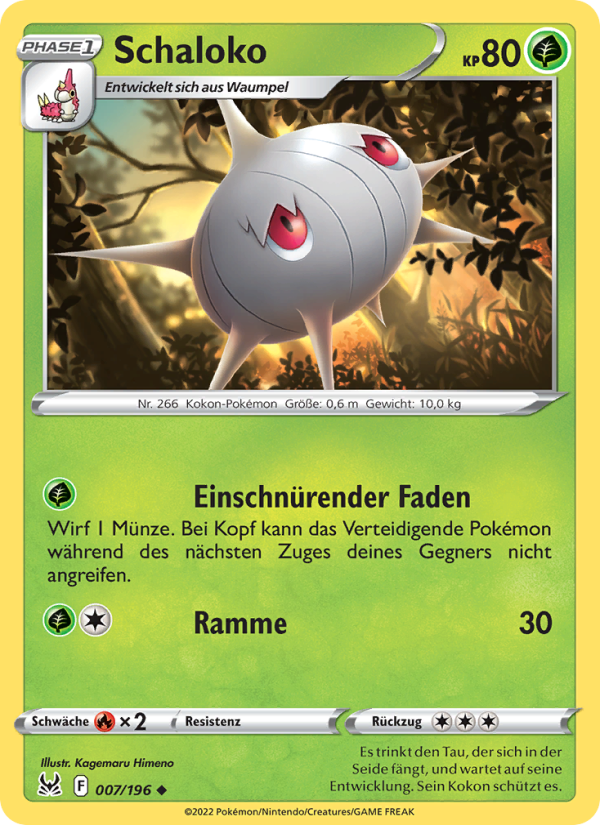 Schaloko Pokémon TCG cards
