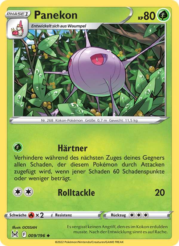 Panekon Pokémon TCG cards
