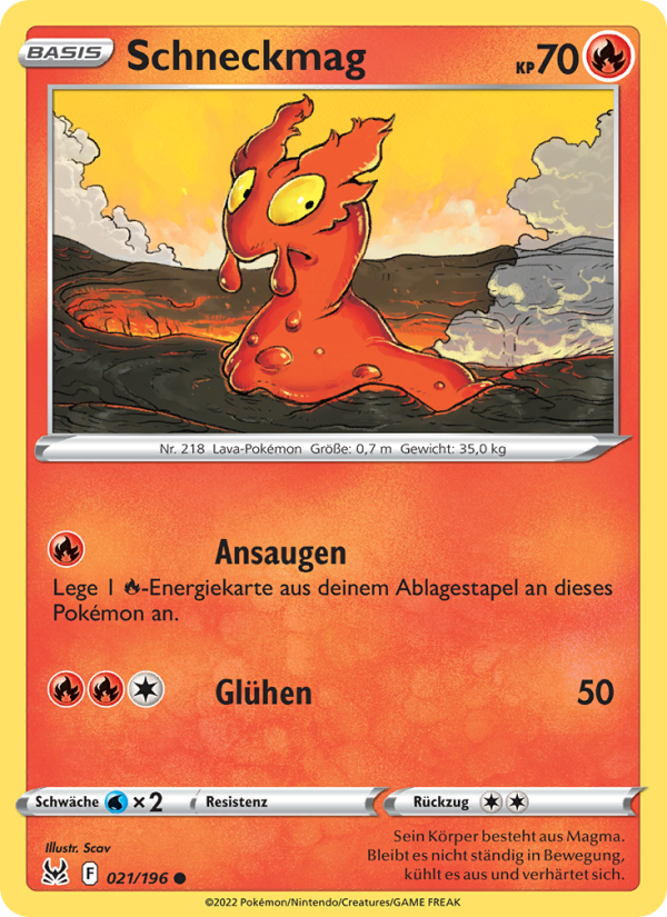 Schneckmag Pokémon TCG cards
