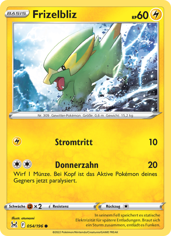 Frizelbliz Pokémon TCG cards