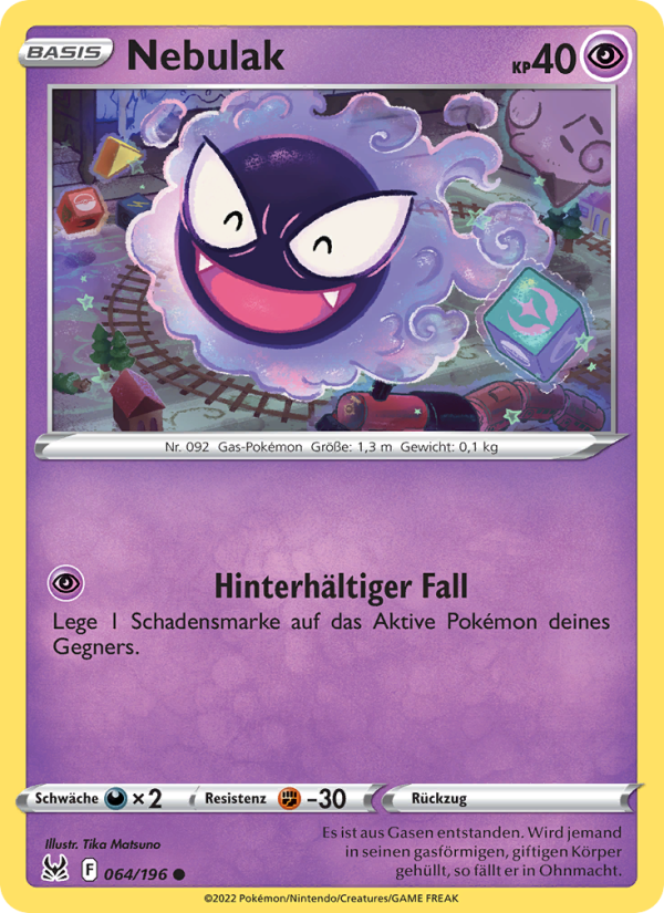 Nebulak 064 — Verlorener Ursprung (German Pokémon TCG card)