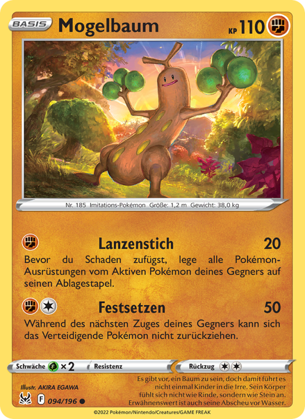 Mogelbaum 094 — Verlorener Ursprung (German Pokémon TCG card)