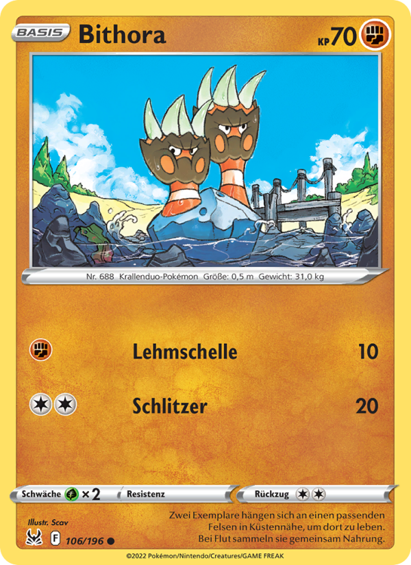 Bithora Pokémon TCG cards