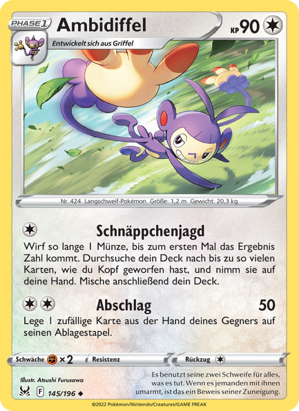 Ambidiffel Pokémon TCG cards