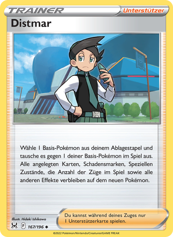 Distmar 167 — Verlorener Ursprung (German Pokémon TCG card)