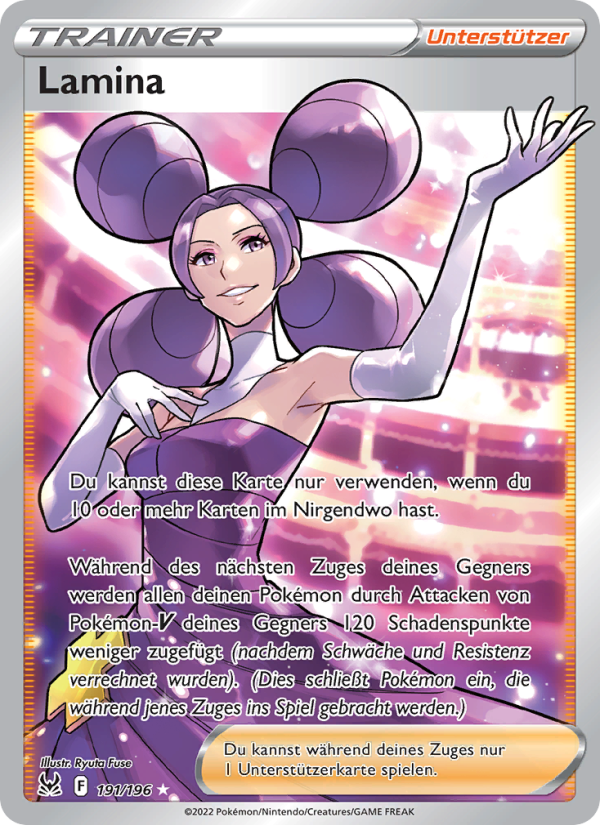 Lamina 191 — Verlorener Ursprung (German Pokémon TCG card)