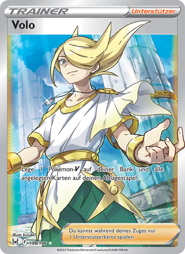 Volo 196 — Verlorener Ursprung (German Pokémon TCG card)