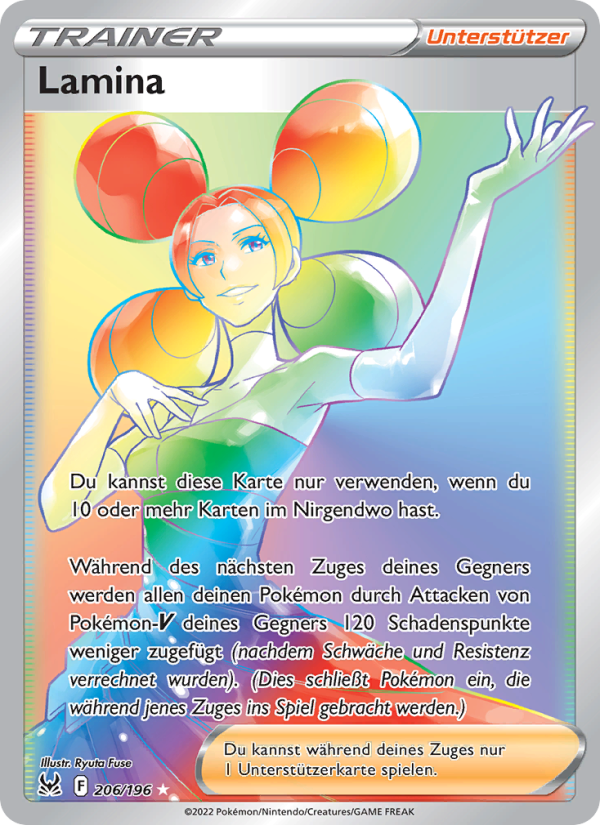 Lamina 206 — Verlorener Ursprung (German Pokémon TCG card)