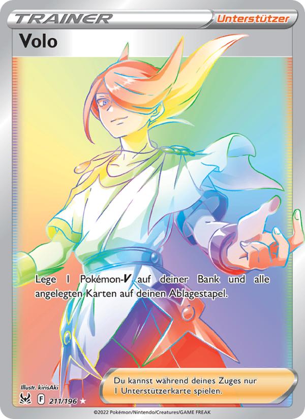Volo 211 — Verlorener Ursprung (German Pokémon TCG card)