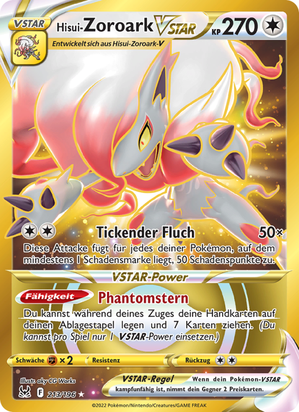 Hisui-Zoroark Pokémon TCG cards
