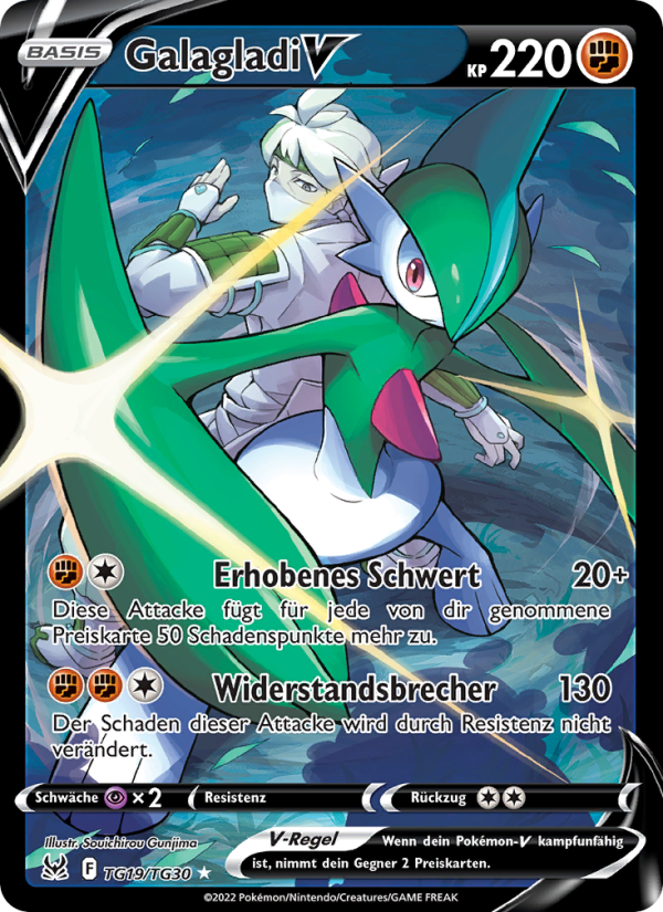 Galagladi Pokémon TCG cards