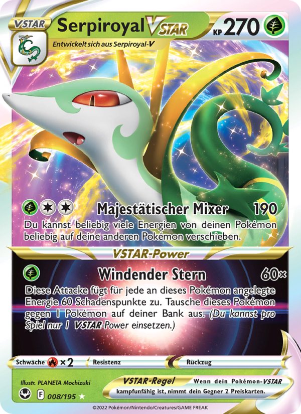 Serpiroyal Pokémon TCG cards