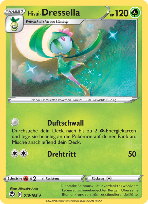 Hisui-Dressella Pokémon TCG cards