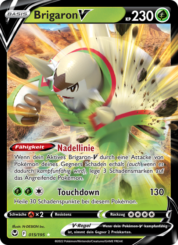 Brigaron Pokémon TCG cards