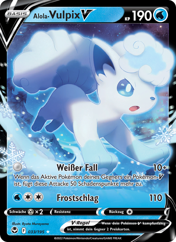 Alola Vulpix- Pokémon TCG cards