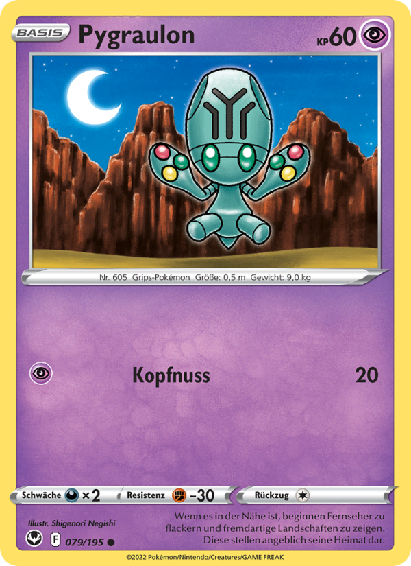 Pygraulon Pokémon TCG cards