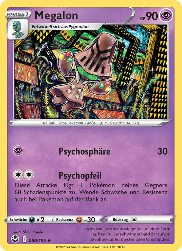 Megalon Pokémon TCG cards