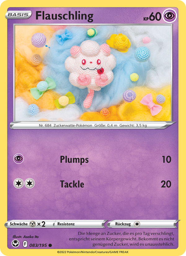 Flauschling Pokémon TCG cards