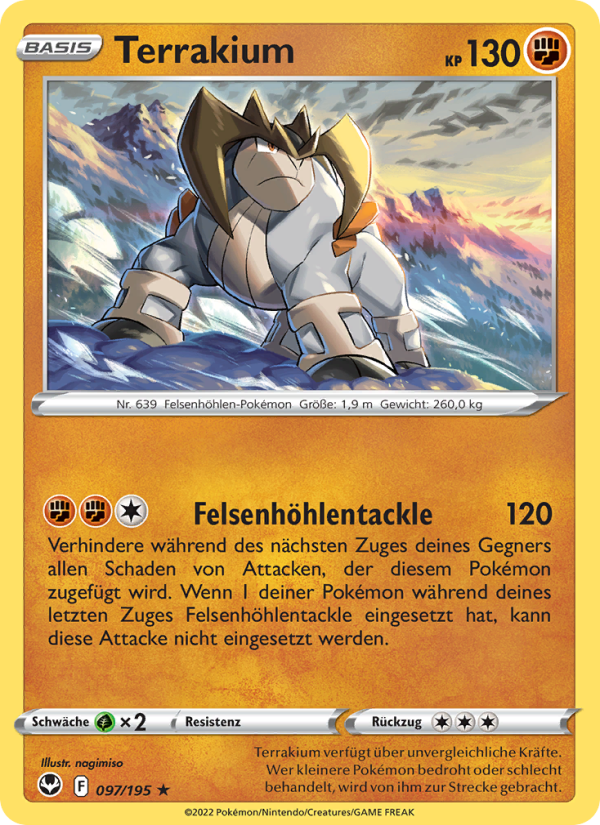 Terrakium Pokémon TCG cards