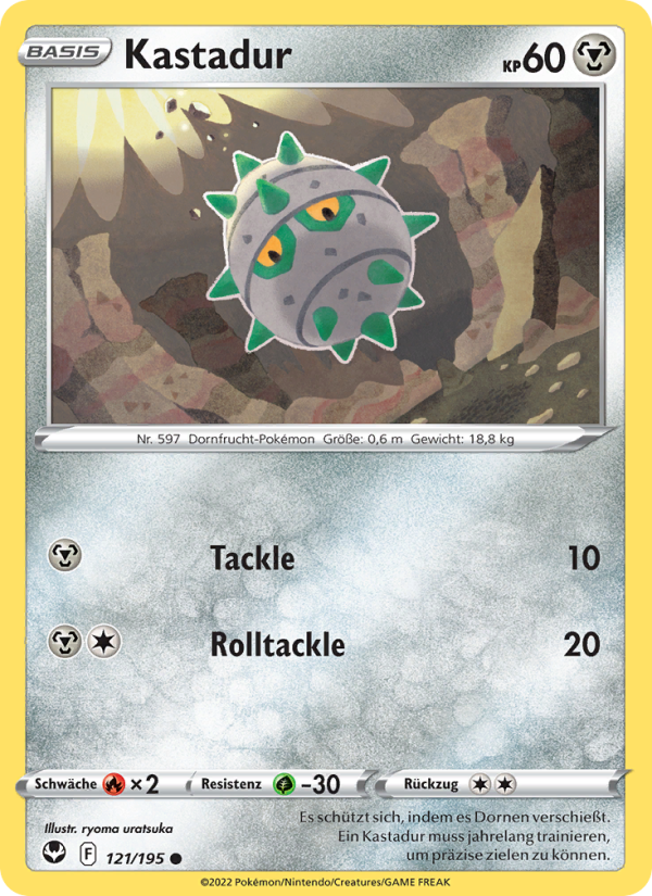 Kastadur Pokémon TCG cards