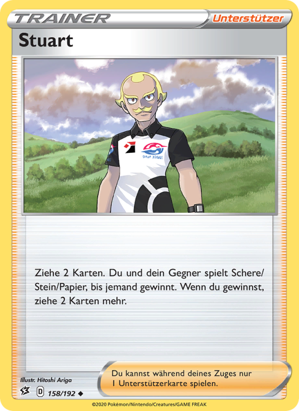 Stuart 158 — Clash der Rebellen (German Pokémon TCG card)