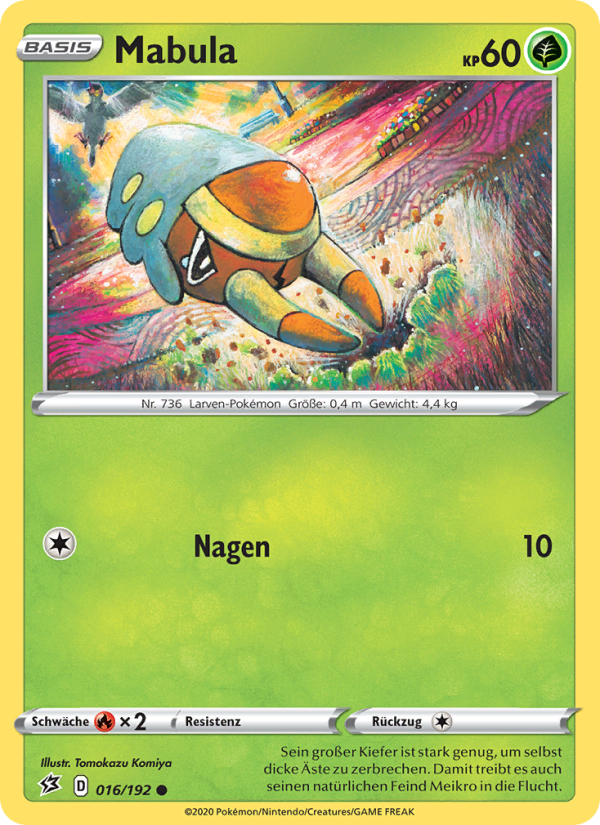 Mabula 16 — Rebel Clash (German Pokémon TCG card)
