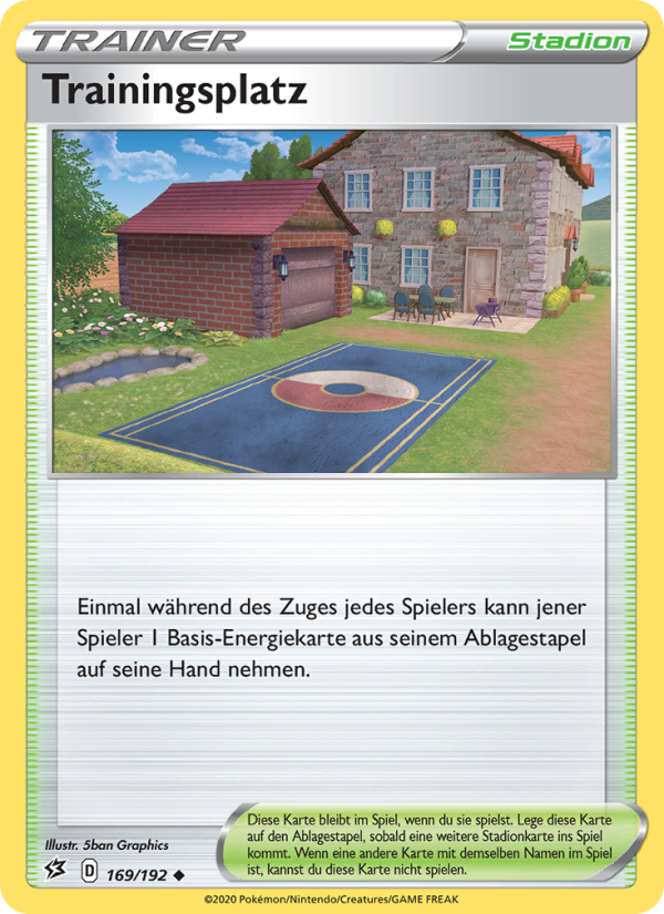 Trainingsplatz 169 — Clash der Rebellen (German Pokémon TCG card)