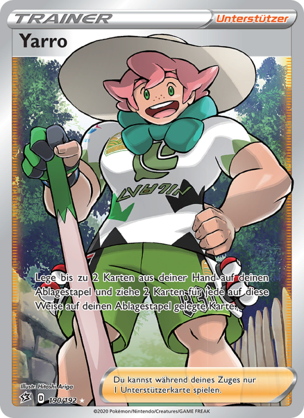 Yarro 190 — Clash der Rebellen (German Pokémon TCG card)