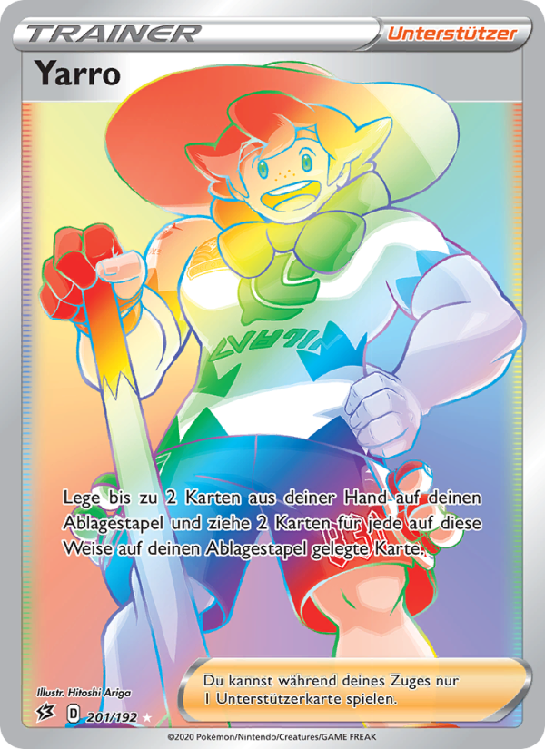 Yarro 201 — Clash der Rebellen (German Pokémon TCG card)