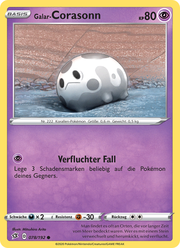 Galar-Corasonn 78 — Clash der Rebellen (German Pokémon TCG card)
