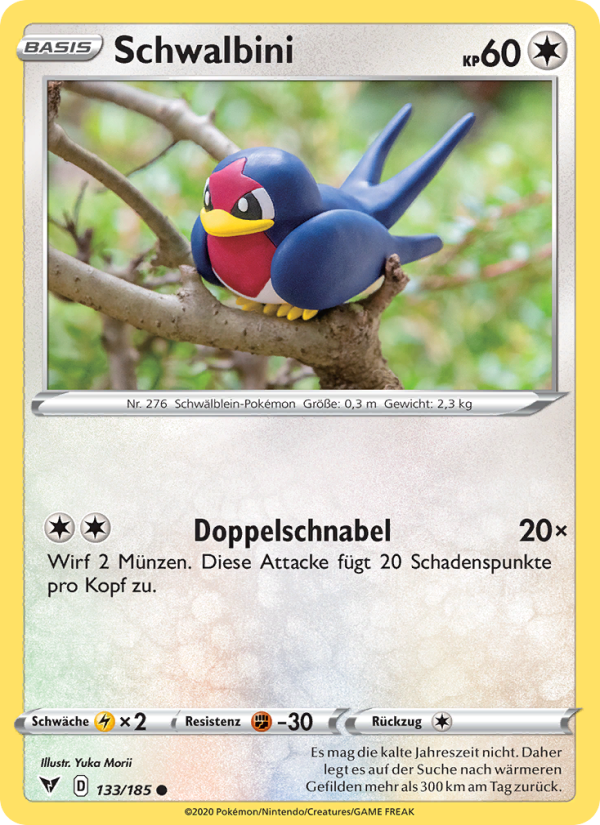 Schwalbini Pokémon TCG cards