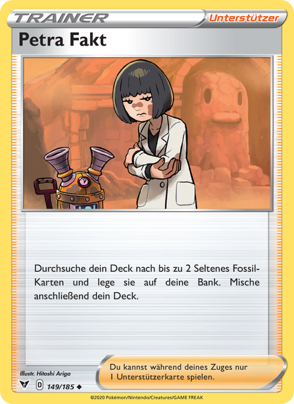 Petra Fakt 149 — Farbenschock (German Pokémon TCG card)