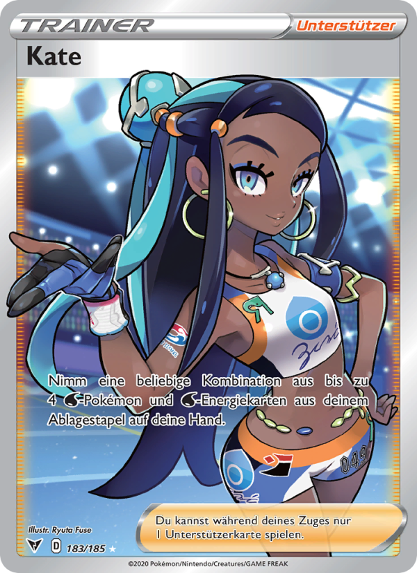 Kate 183 — Farbenschock (German Pokémon TCG card)