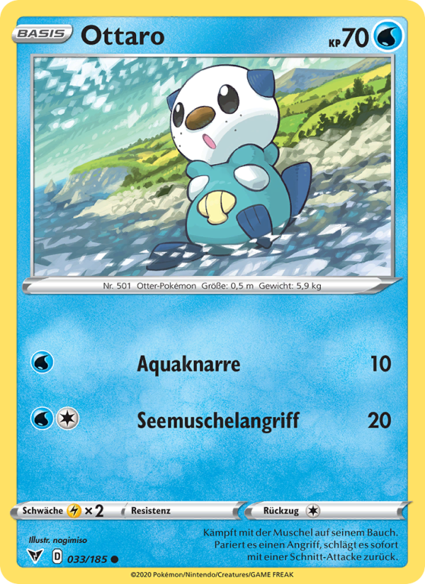 Ottaro 33 — Farbenschock (German Pokémon TCG card)
