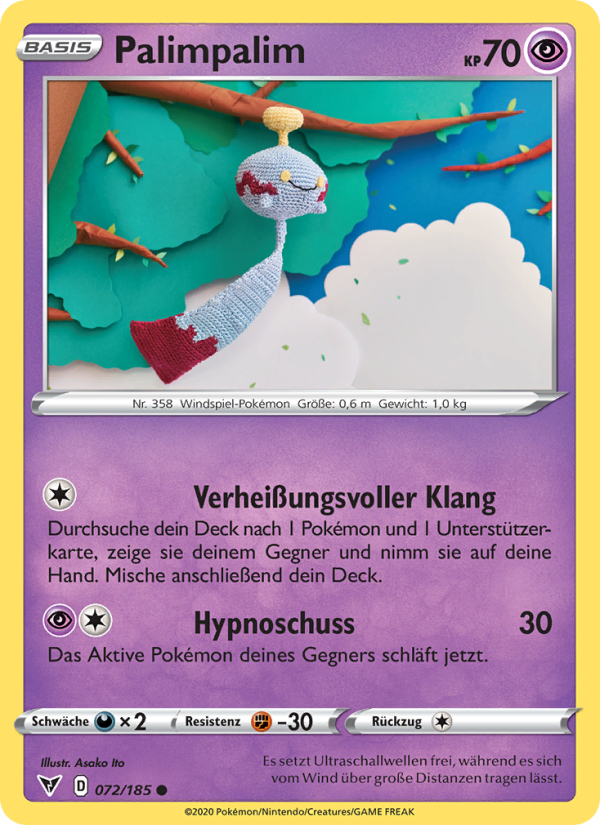 Palimpalim 72 — Vivid Voltage (German Pokémon TCG card)