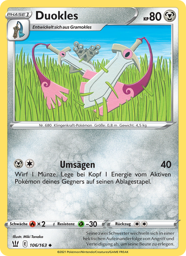 Duokles Pokémon TCG cards
