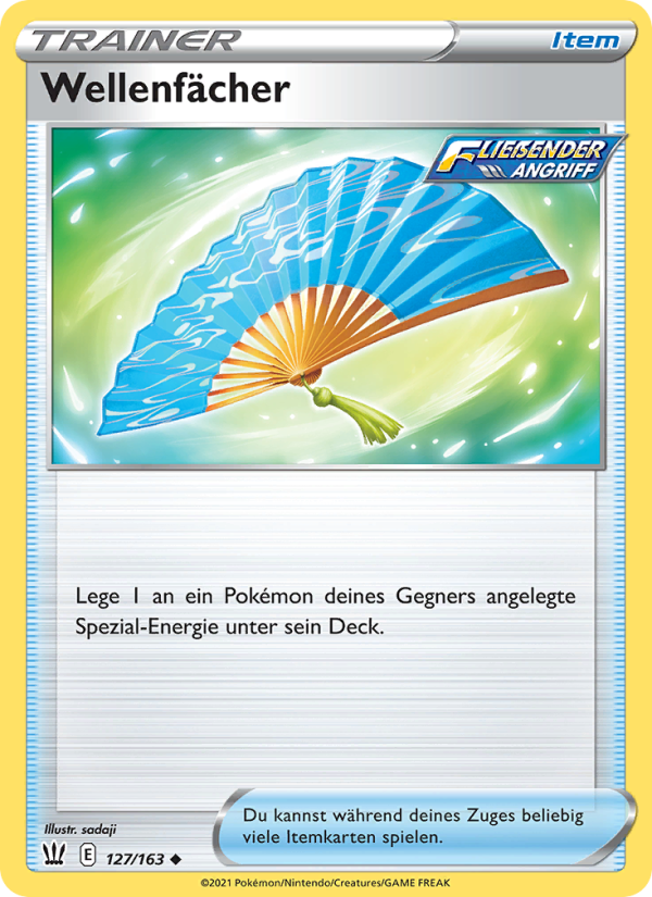 Wellenfächer 127 — Kampfstile (German Pokémon TCG card)