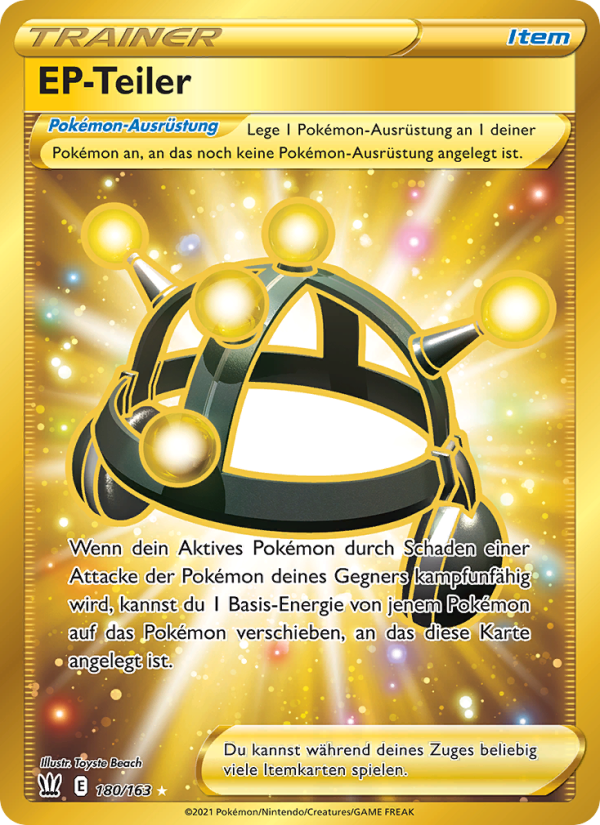 EP-Teiler 180 — Kampfstile (German Pokémon TCG card)