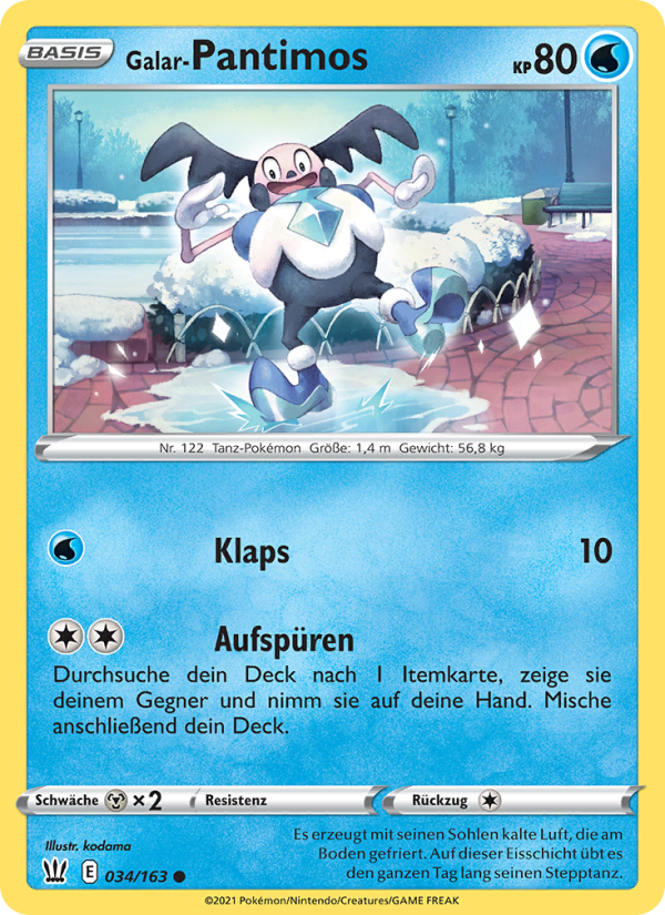 Galar-Pantimos 34 — Battle Styles (German Pokémon TCG card)