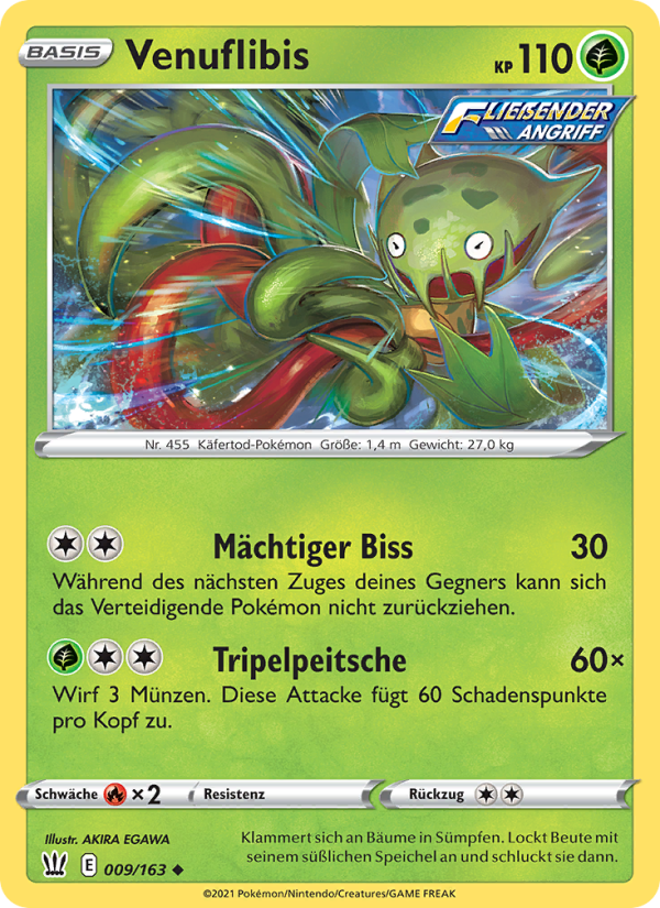 Venuflibis Pokémon TCG cards