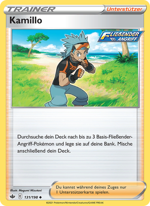 Kamillo 131 — Schaurige Herrschaft (German Pokémon TCG card)
