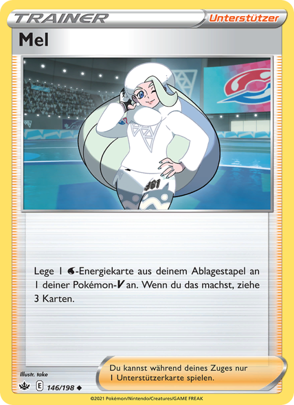 Mel 146 — Schaurige Herrschaft (German Pokémon TCG card)