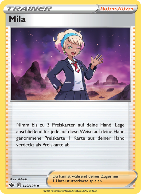 Mila 149 — Schaurige Herrschaft (German Pokémon TCG card)
