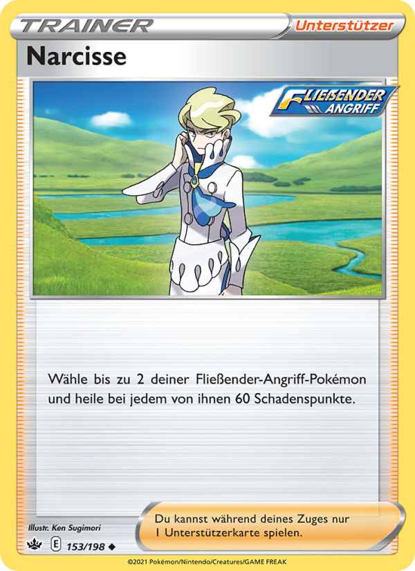 Narcisse 153 — Schaurige Herrschaft (German Pokémon TCG card)