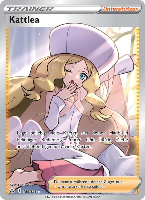 Kattlea 189 — Schaurige Herrschaft (German Pokémon TCG card)