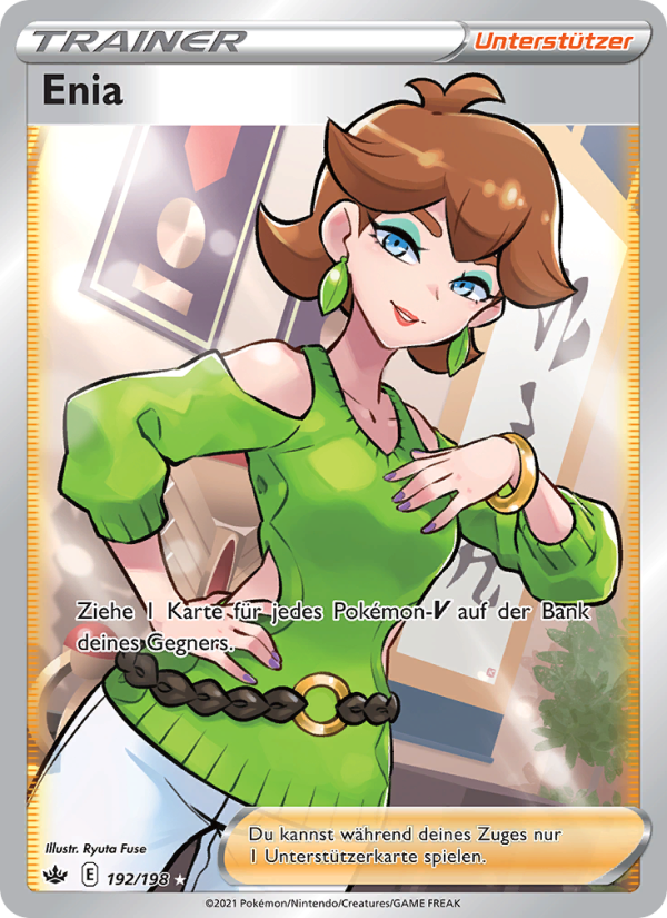 Enia 192 — Schaurige Herrschaft (German Pokémon TCG card)