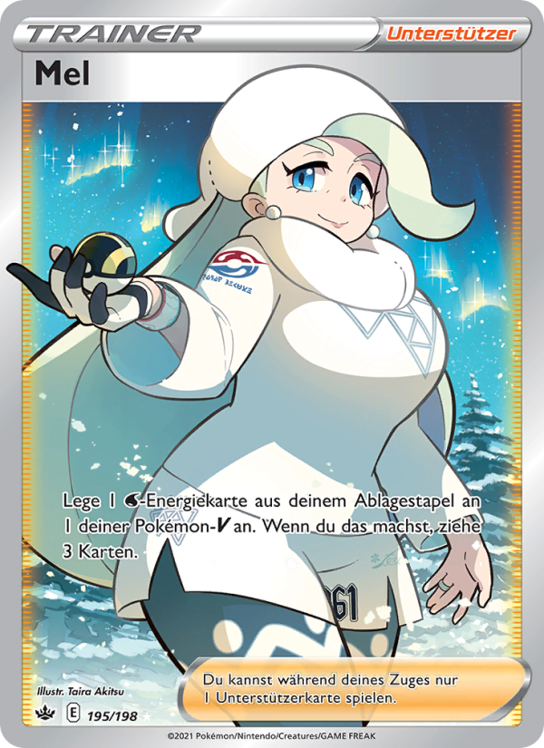 Mel 195 — Schaurige Herrschaft (German Pokémon TCG card)