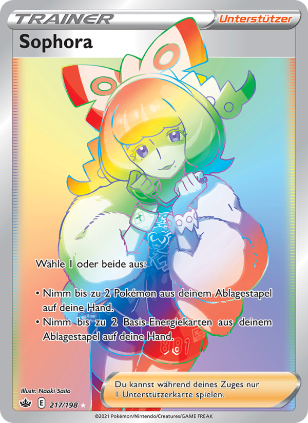 Sophora 217 — Schaurige Herrschaft (German Pokémon TCG card)