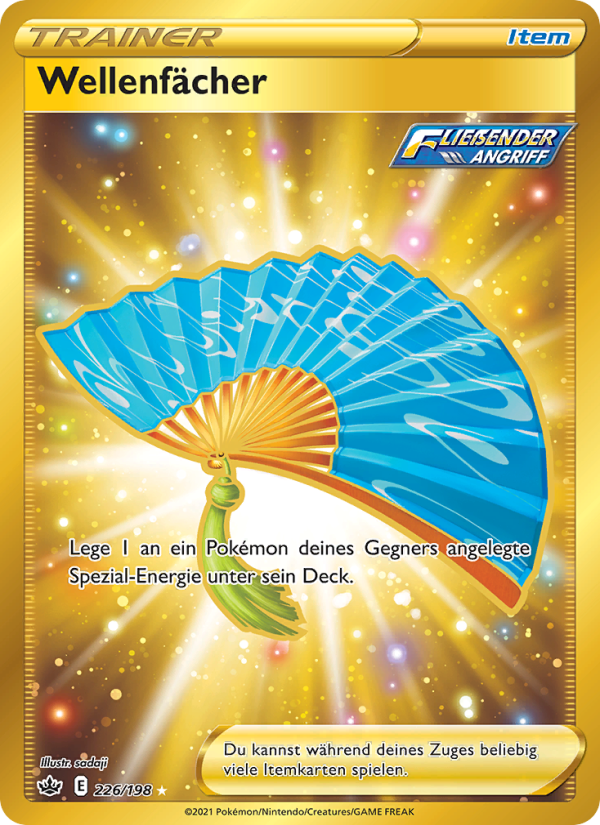 Wellenfächer 226 — Schaurige Herrschaft (German Pokémon TCG card)